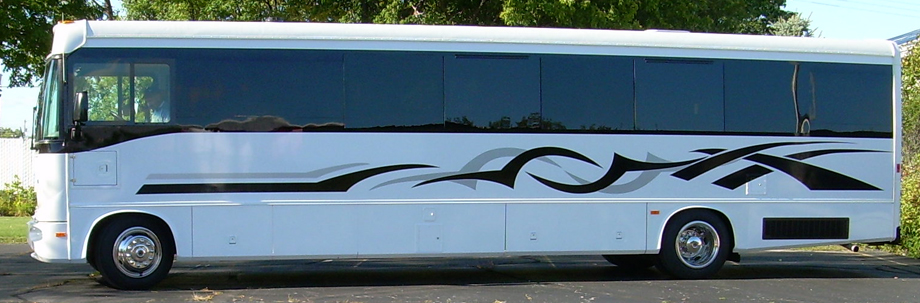 22-36 passenger luxury limo bus